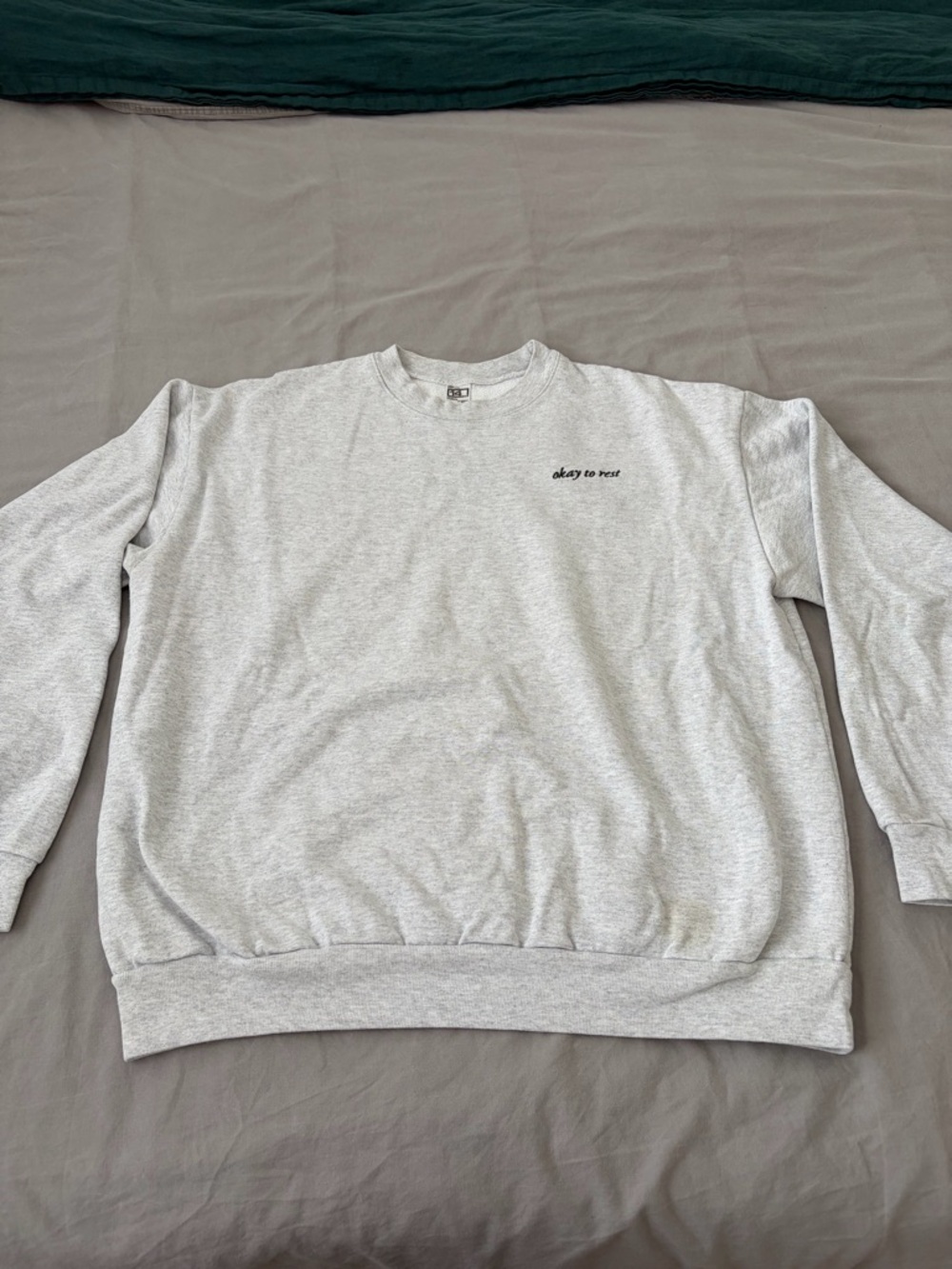 Okay to Rest OG crewneck, size XL